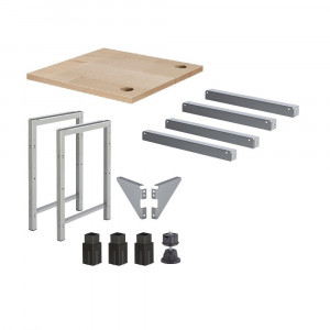Banc de lucru 650x650x860 mm, Wolfcraft - Img 1