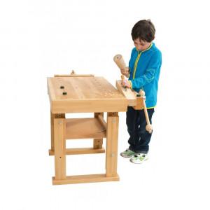 Banc de tamplarie pentru copii RAMIA KID's 1000, reglabil pe inaltime - Img 3