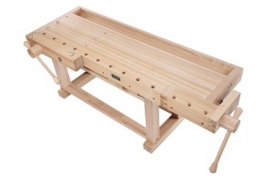 Banc de tamplarie RAMIA Superb 2100 COMBO din fag, profesional. - Img 4