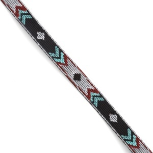Banda tesuta decorativa Hitched Webbing Tandy Leather, 1,27 cm x 1,83 m - imagine 5