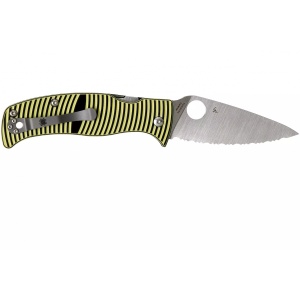 Briceag Caribbean™ G-10 Negru/Galben Leaf, Spyderco - Img 11