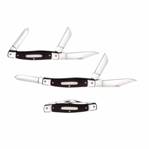 Briceag Cold Steel Stockman cu 3 lame din 8Cr13MoV CS-FL-STKMN