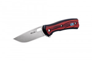 Briceag de buzunar Buck Vantage Avid Mic 0341RWS-B, otel 420HC, maner lemn Dymondwood