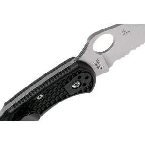 Briceag Delica® 4 Lightweight Thin Blue Line, Spyderco - Img 5