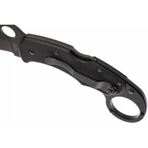 Briceag Karahawk™ G-10 All negru, Spyderco - Img 6