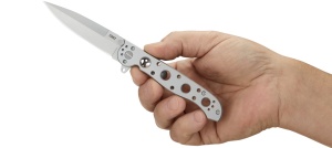 Briceag M16-03SS Spear Point Silver, CRKT - Img 8