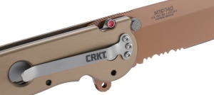 Briceag M16-14D Copper w/Triple Point Serrations, CRKT - Img 6