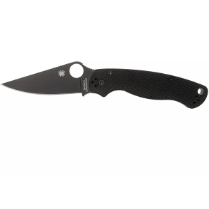 Briceag Para Military™ 2 G-10 negru / lama neagra, Spyderco - Img 1
