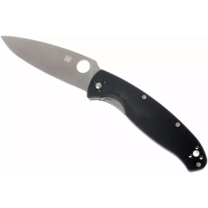 Briceag Resilience™ G-10 Black, Spyderco - Img 1