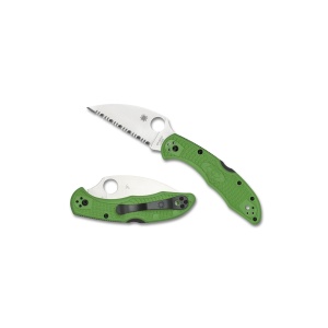 Briceag Salt® 2 verde LC200N Wharncliffe, Spyderco - Img 12