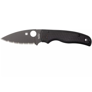 Briceag Shaman™ G-10 negru / lama neagra, Spyderco - Img 2