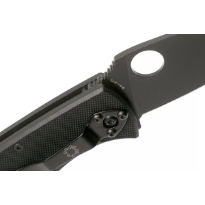 Briceag Tenacious™ G-10 negru / lama neagra, Spyderco - Img 4
