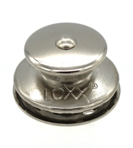 Buton superior nichelat cu surub lung pentru sisteme de fixare LOXX - Img 1