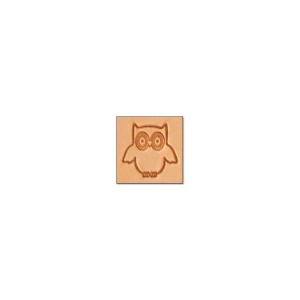 Cap de stanta de embosare 2D Craftool Mini, model bufnita (Owl) - Tandy Leather 8836-00