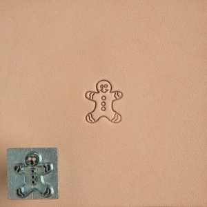 Cap de stanta de embosare 2D Craftool Mini, model omulet de turta dulce (Gingerbread) - Tandy Leather 8860-00