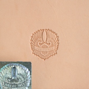 Cap de stanta de embosare 3D Craftool, model aripi de motocicleta (Motorcycle Wings) - Tandy Leather 8540-00