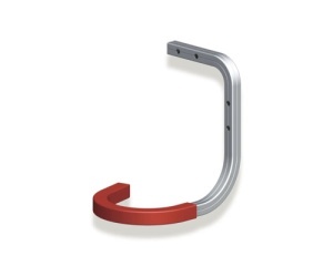 Cârlig de perete & tavan pentru bicicletă 150x150x120 mm, aluminiu cauciucat 4.2 (6 Re