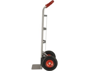 Carucior cu platforma Cargo Point Basis max. 150kg, H 1130mm, din otel zincat - Img 4