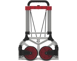 Carucior transport cu platforma pliabil Cargo Point max. 90kg, H 980mm, din aluminiu si otel - Img 6