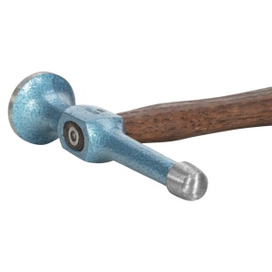 Ciocan de tinichigerie cu cap sferic Picard 252/28, coada din hickory, 460 g - imagine 2