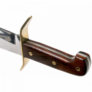 Cutit Cold Steel Wild West Bowie 1090 Carbon cu teaca din piele CS-81B - Img 4