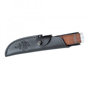 Cutit Fallkniven NL5L Idun Northern Light, lama Laminated VG7, maner piele naturala, lama 100 mm - Img 2