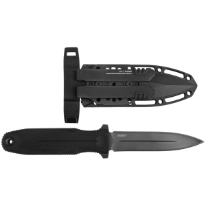 Cutit lama fixa SOG Pentagon FX - Blackout - Img 6