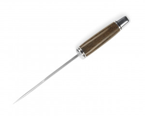Cutit outdoor fix Buck Special Pro 0119GRS1-B, maner Micarta verde si teaca piele - Img 2