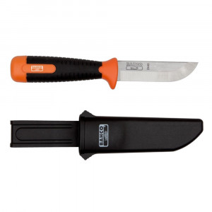 Cutit utilitar Bahco SB-2449 cu lama curbata 103 mm, pentru tamplarie si DIY
