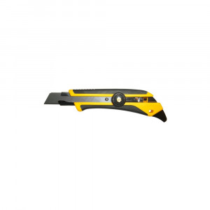 Cutter Profesional 18 mm OLFA L-5 – Seria X-Design cu Blocare prin Rotita si Cana Metalica