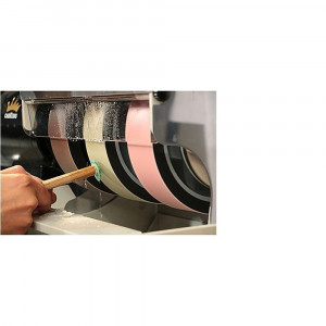Disc cu tambur plastic - 8" diamantat pentru polizare minerale/sticla ptentru polizorul CabKing - Img 2
