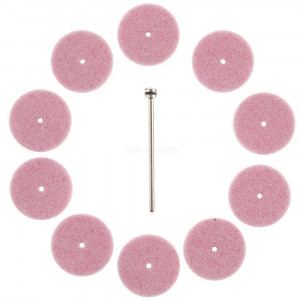 Discuri abrazive din corindon Proxxon 28302, 22 x 3 mm, set 10 bucati cu ax 2,35 mm - Img 2