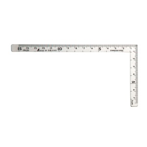 Echer tamplarie 15 cm cu finisaj lucios, Shinwa