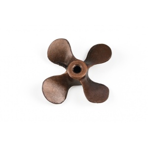 Elice propulsie cu patru pale din metal pt navomodele, 50mm, Amati - Img 1
