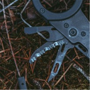 Foarfeca multifunctionala SOG ParaShears Black, 11 functii, Compound Leverage, foarfeca medicala de salvare cu husa nylon - Img 14
