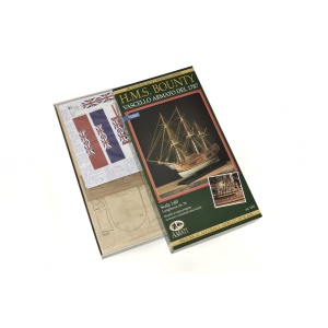 H.M.S. Bounty - Royal Navy 1787, Navomodel Amati, Scala 1:60, Lungime 76 cm - Img 1