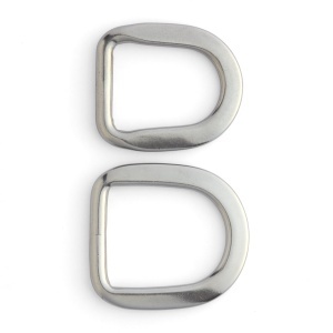 Inele D plate pentru chinga, inox, 25 si 32 mm - Tandy Leather
