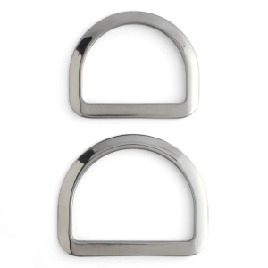 Inele D turnate premium din inox, cu muchie tesita, 76 si 89 mm - Tandy Leather