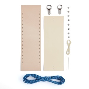 Kit maner si curea pentru baston de drumetie Explorer din piele Tandy Leather