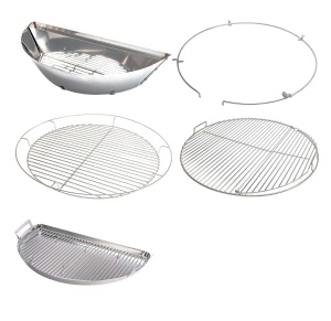 Kit Slow ‘N Sear® SNS Grills pentru gratarul cu carbuni kamado XL Big Green Egg - Img 1