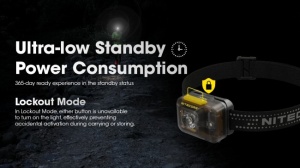 Lanterna Frontala Nitecore HA13, 350 Lumeni, 120 Metri, Lumina Rosie, 3 x AAA, IPX6 - Img 16