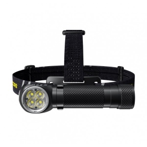 Lanterna Frontala Nitecore HC35, 2700 Lumeni, Forma L, Magnetica, Acumulator 21700 4000 mAh, IP68