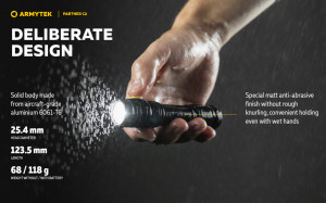 Lanterna tactica Armytek Partner C2 Magnet USB Warm 1020 lm cu acumulator inclus - Img 13