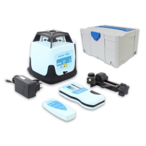 Laser rotativ Q3 în systainer cu receptor E2, Hedue