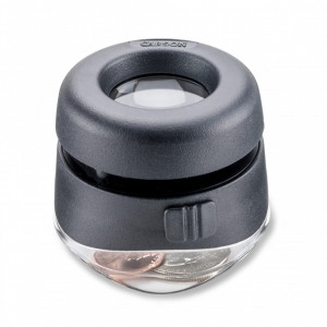 Lupa de focalizare VersaLoupe LED, putere 10x cu led - Carson - Img 3