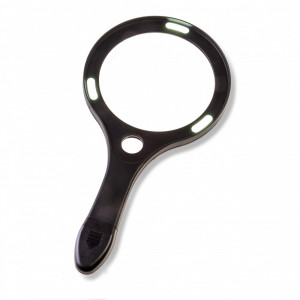 Lupa de mana Lume Series putere 2x/7x cu LED-uri COB, Carson - Img 2
