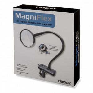 Lupa hands-free MagniFlex, putere 2x/3.5x cu clema de mas - Carson - Img 6