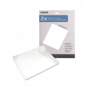 Lupa Page Magnifier pentru citire cu cadru rigid - Carson - Img 3