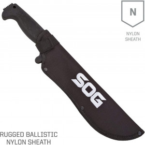 Maceta SOG SOGfari Tanto Machete 10", otel 3Cr13, lama Tanto 254 mm - Img 3