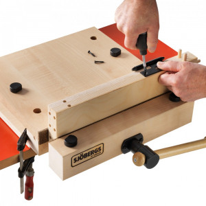 Menghina mobila Sjöbergs cu suprafata de lucru laminata din mesteacan, deschidere 110 mm - Img 12